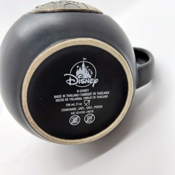 Disney Park Sleeping Beauty Castle Stoneware black mug - Picture 3 of 7